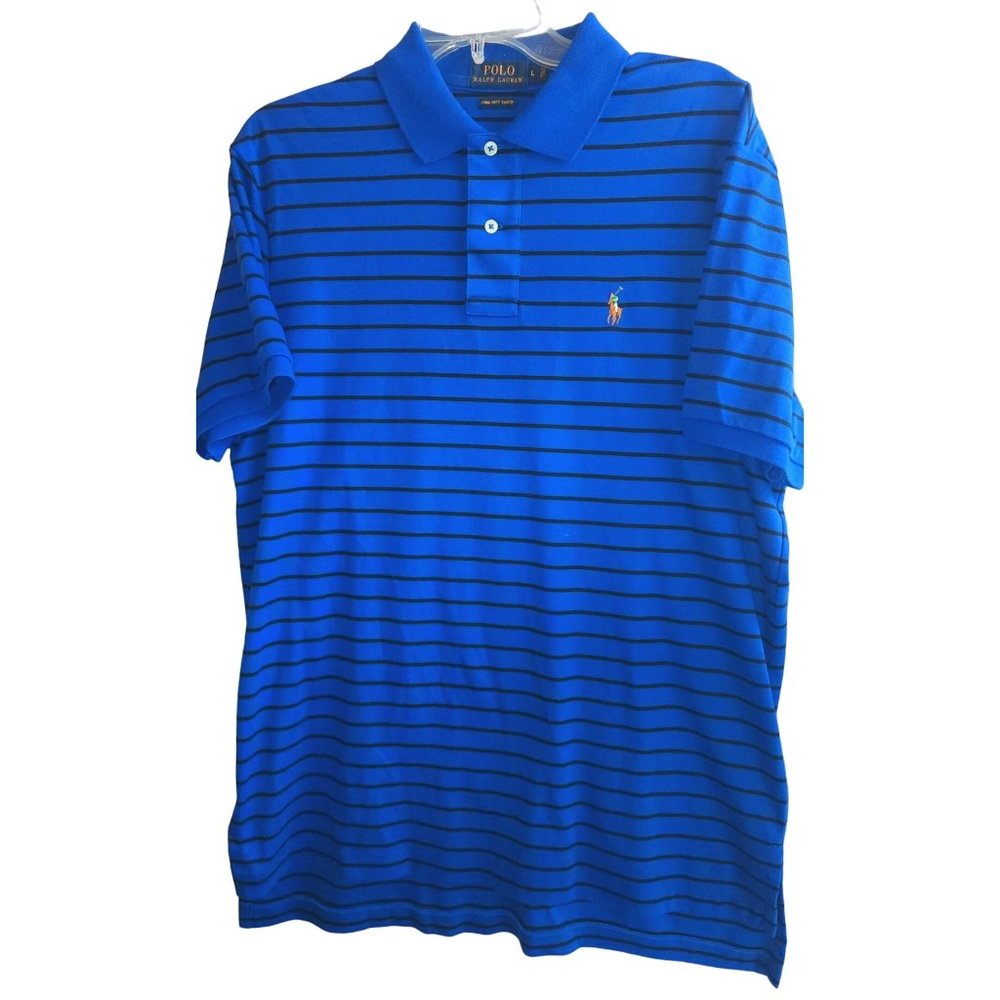 Mens Polo Ralph Lauren Short Sleeve Shirt Size Large SfPf Home Excellent Conditi
